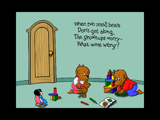 Gameplay of The Berenstain Bears: Get in a Fight