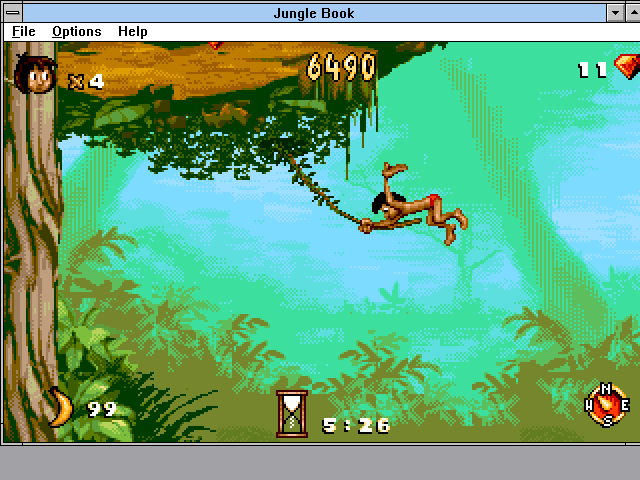 Gameplay of Disney's The Jungle Book
