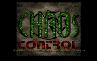 Title screen of Chaos Control