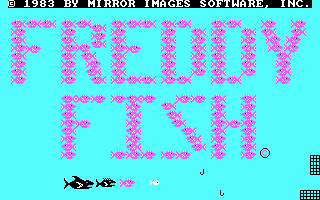 Title screen of Freddy Fish