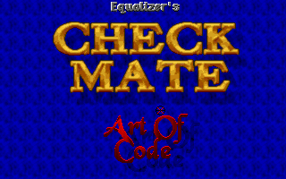 Title screen of Equalizer's CheckMate