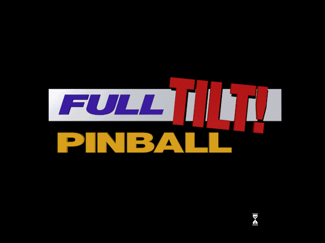Title screen of Full Tilt! Pinball