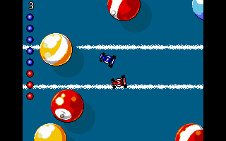 Gameplay of Micro Machines
