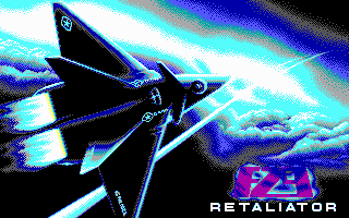 Title screen of F29 Retaliator