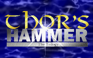 Title screen of Thor's Hammer