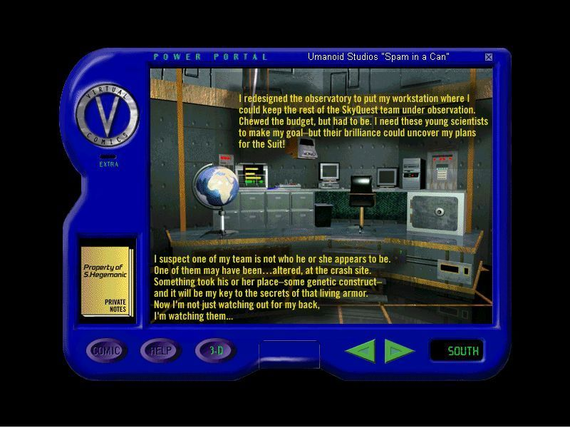 Gameplay of The Suit