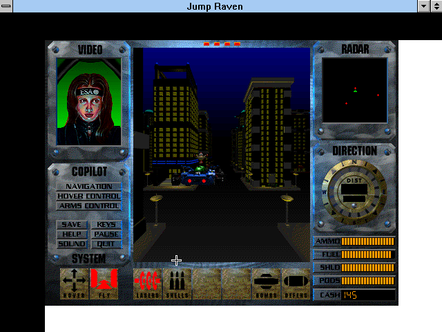 Gameplay of Jump Raven