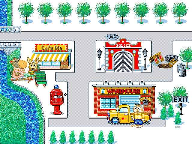 Gameplay of Richard Scarry's Busytown