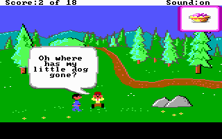 Gameplay of Mixed-Up Mother Goose