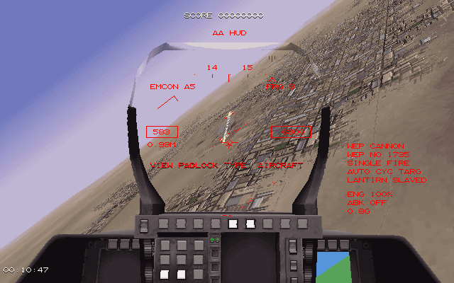 Gameplay of F-22 Air Dominance Fighter