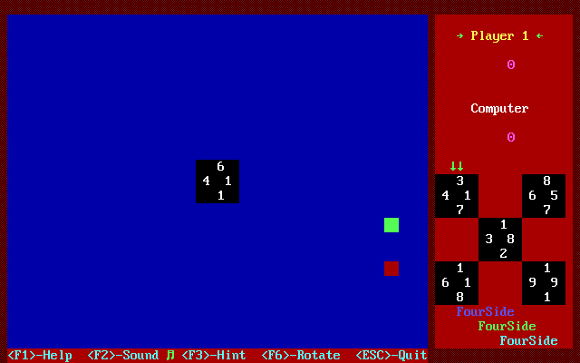 Gameplay of FourSide