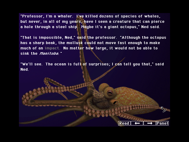 Gameplay of 20,000 Leagues Under The Sea