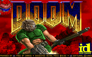 Title screen of DOOM