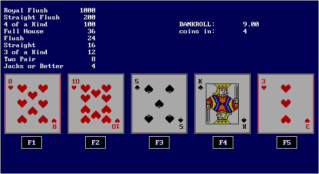 Gameplay of The Las Vegas EGA Casino