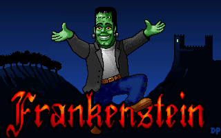 Title screen of Frankenstein