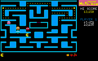 Gameplay of CHAMP Ms. Pacman