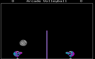 Gameplay of Arcade Volleyball