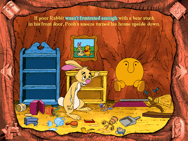 Gameplay of Disney's Animated Storybook: Winnie the Pooh and the Honey Tree
