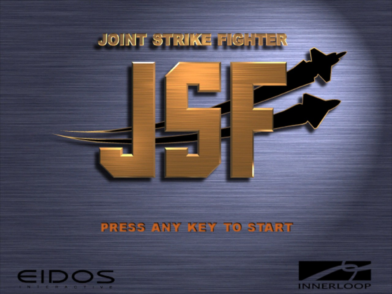 Title screen of JSF