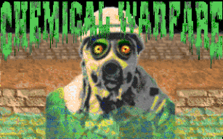 Title screen of Chemical Warfare