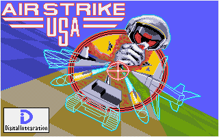 Title screen of Airstrike USA