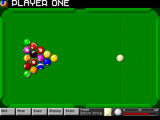 Gameplay of Arcade Pool