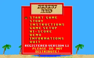 Box front of Skunny's Desert Raid
