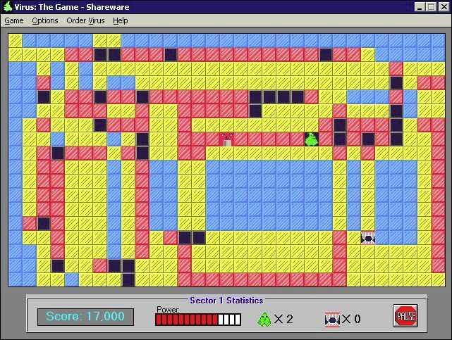 Gameplay of Virus: The Game