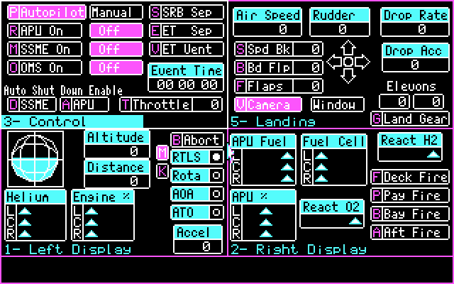 Gameplay of Orbiter