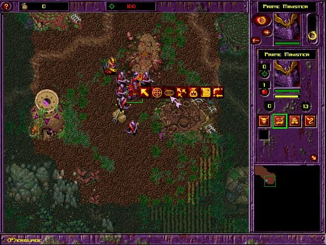 Gameplay of War Wind II: Human Onslaught