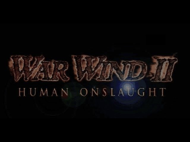 Title screen of War Wind II: Human Onslaught