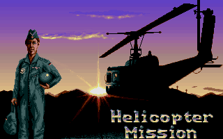 Title screen of Helicopter Mission