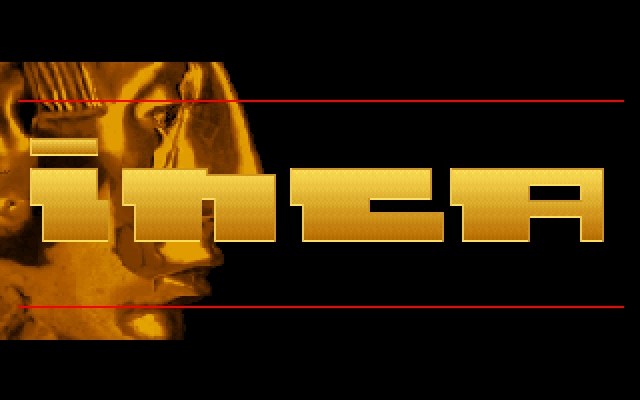 Title screen of Inca (1992)