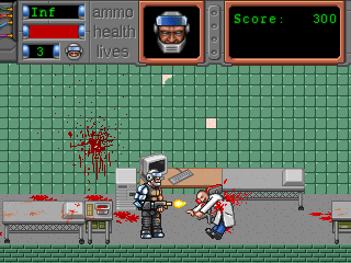Gameplay of U.R.B.A.N The Cyborg Project