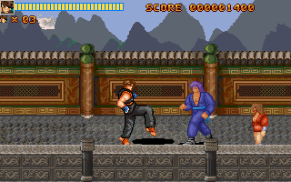 Gameplay of Action Fighter (1994)