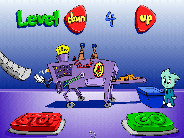 Gameplay of Pajama Sam's SockWorks