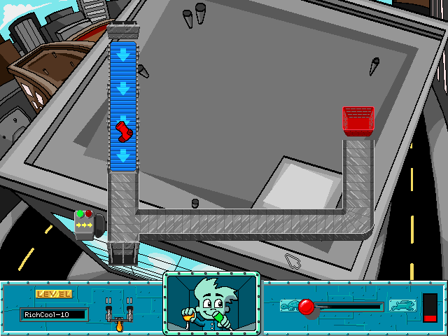 Gameplay of Pajama Sam's SockWorks