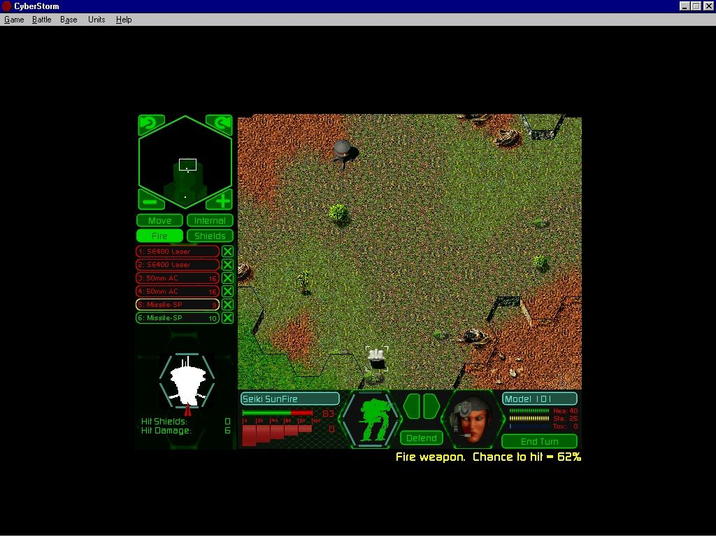 Gameplay of MissionForce: CyberStorm
