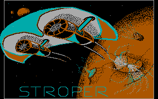 Title screen of Stroper