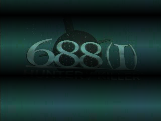 Title screen of Jane's Combat Simulations: 688(I) Hunter/Killer