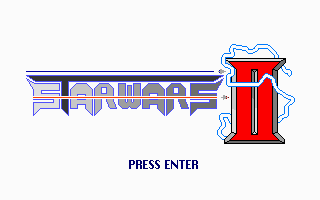 Title screen of Starwars 2