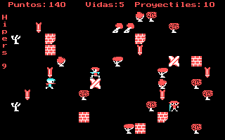 Gameplay of Guerrero Solitario
