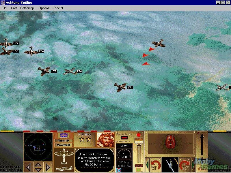 Gameplay of Achtung Spitfire