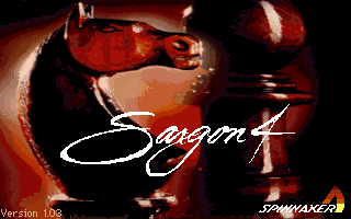 Title screen of Sargon 4