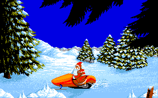 Title screen of Skidoo