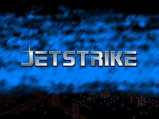 Title screen of Jetstrike