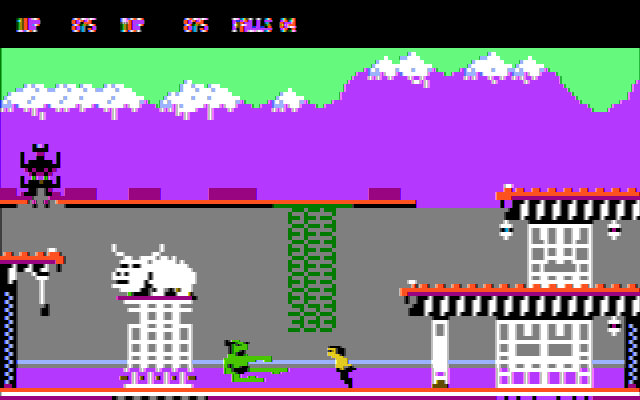 Gameplay of Bruce Lee