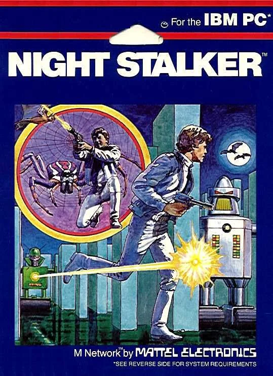 Box front of Night Stalker