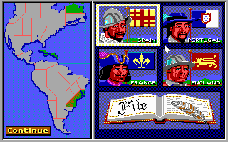 Gameplay of Gold of the Americas: The Conquest of the New World