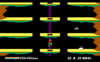Gameplay of Pitfall II: Lost Caverns